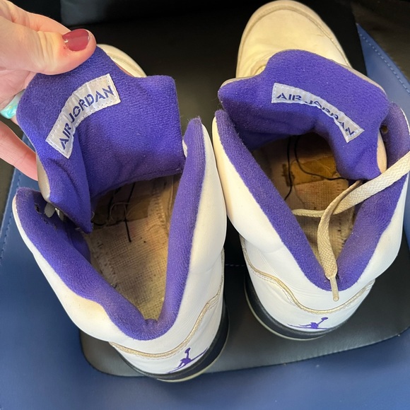 Nike Air Jordan 5 Retro Concord Grape size 9.5 - Picture 6 of 7